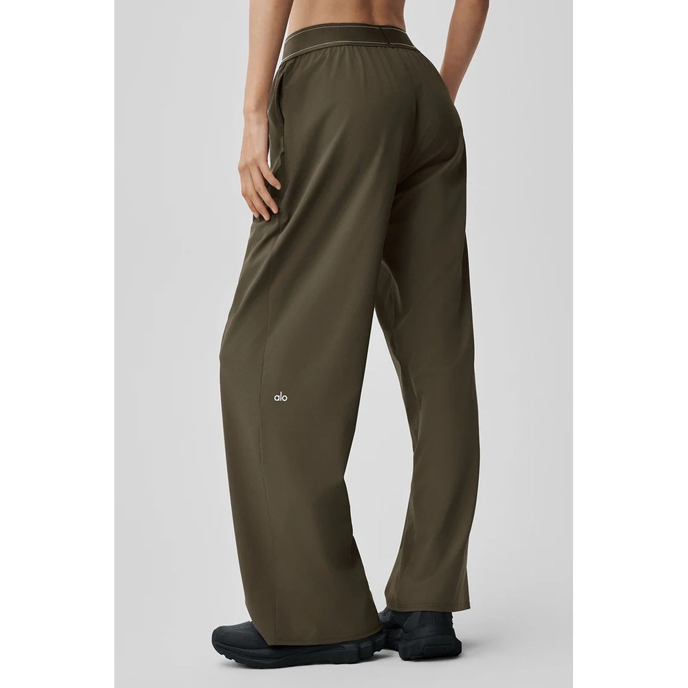 ALO-Suit Up Trouser (Regular)-Olive Tree-SOLD OUT - Picture 3 of 5